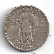 Usa  U.S.A. quarto di dollaro liberty 1917